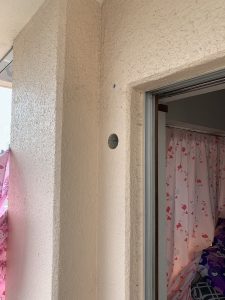 コア抜き室外機側